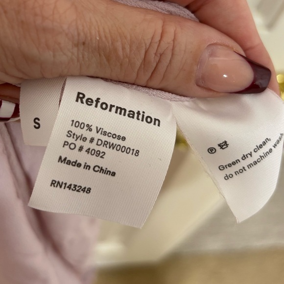 Reformation haven Carole purple floral maxi dress - Picture 6 of 6